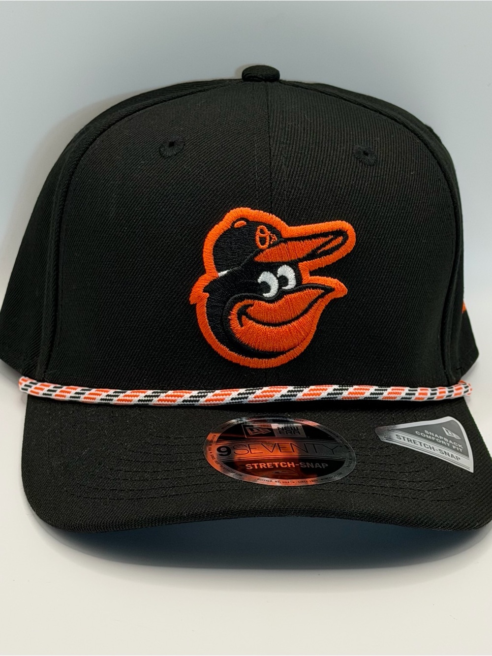 Baltimore Orioles New Era 9Sevety Rope Stretch Snapback Adjustable Hat